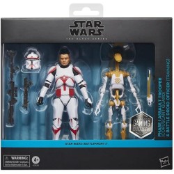 STAR WARS - Assault Trooper & Battle Droid - Fig. Black...