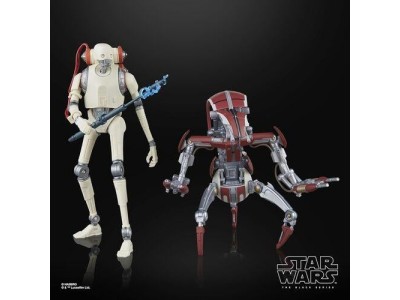 STAR WARS Jedi Survivor - KX Security Droid & Droideka 2Pk Figure 15cm