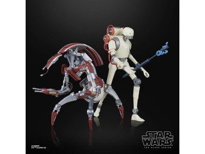 STAR WARS Jedi Survivor - KX Security Droid & Droideka 2Pk Figure 15cm