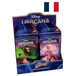 DISNEY - Lorcana - Trading Cards Boite de 8 Starters...