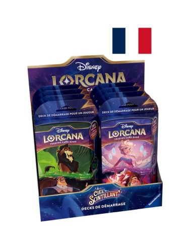 DISNEY - Lorcana - Trading Cards Boite de 8...
