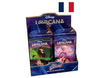 DISNEY - Lorcana - Trading Cards Boite de 8 Starters Chapitre 5 - FR