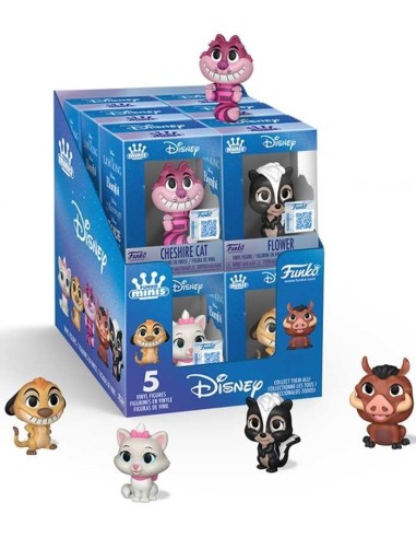DISNEY ANIMALS - Vinyl Figures (BOX 12 Figurines)