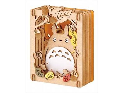 MON VOISIN TOTORO - Totoro Forêt - Théâtre de papier Style Bois