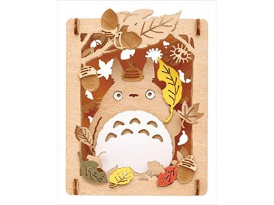 MON VOISIN TOTORO - Totoro Forêt - Théâtre de papier Style Bois
