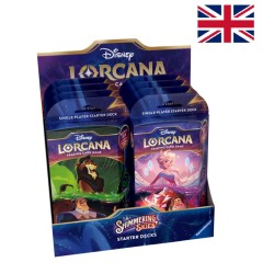 DISNEY - Lorcana - Trading Cards Boite de 8 Starters...