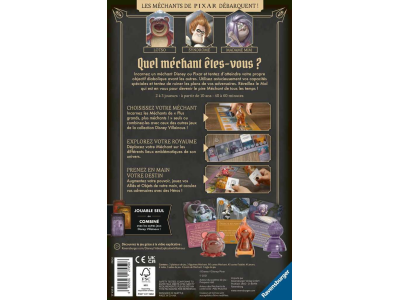 DISNEY Villainous Ext 5 - JDS - Plus Grands, Plus méchants! (Vers. FR)