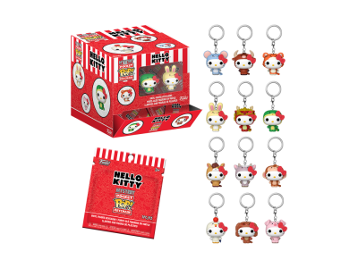 HELLO KITTY ANIMALS - POP Keychain (BOX 12 Figurines)