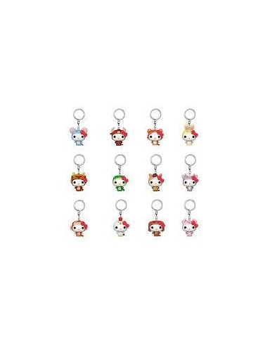 HELLO KITTY ANIMALS - POP Keychain (BOX 12...
