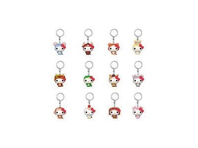 HELLO KITTY ANIMALS - POP Keychain (BOX 12 Figurines)
