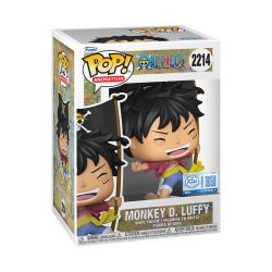 ONE PIECE - POP Animation N° 2214 - Luffy avec Drapeau 2