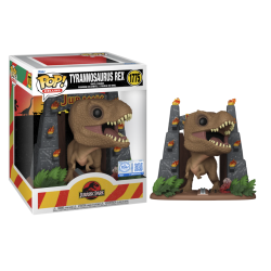 JURASSIC PARK - POP Deluxe N° 1775 - T-Rex avec portail