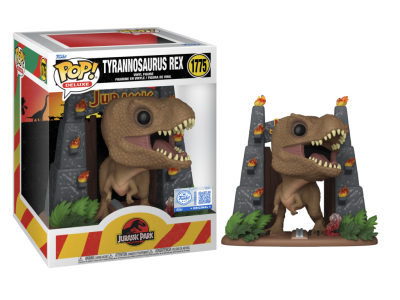 JURASSIC PARK - POP Deluxe N° 1775 - T-Rex avec portail