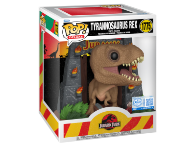 JURASSIC PARK - POP Deluxe N° 1775 - T-Rex avec portail