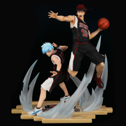 KUROKO'S BASKET - Tetsuya & Taiga "Black Jersey" -...