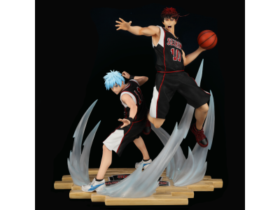 KUROKO'S BASKET - Tetsuya & Taiga "Black Jersey" - Statuette 41cm