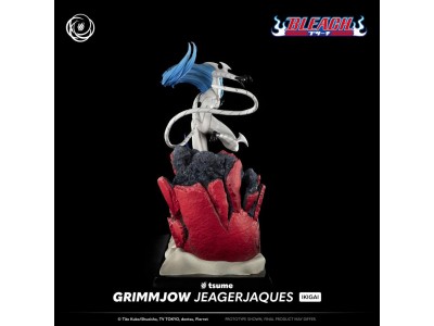 BLEACH - Grimmjow - Statue Résine 1/6 By Tsume 36cm