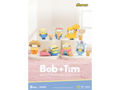 MINIONS - Bob & Tim Series - Set 6 Figurine 6.3cm