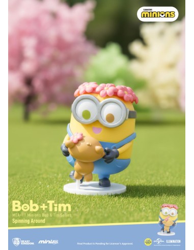 MINIONS - Bob & Tim Series - Set 6 Figurine 6.3cm