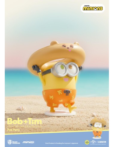 MINIONS - Bob & Tim Series - Set 6 Figurine 6.3cm