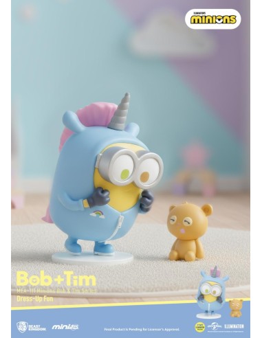 MINIONS - Bob & Tim Series - Set 6 Figurine 6.3cm