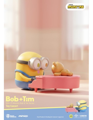 MINIONS - Bob & Tim Series - Set 6 Figurine 6.3cm