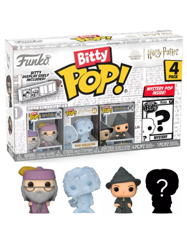 HARRY POTTER - Bitty Pop 4 Pack 2.5cm - Dumbledore