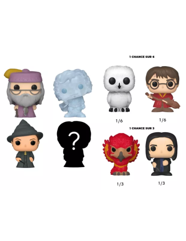 HARRY POTTER - Bitty Pop 4 Pack 2.5cm - Dumbledore