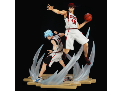 KUROKO'S BASKET - Tetsuya & Taiga "White Jersey" - Statuette 41cm