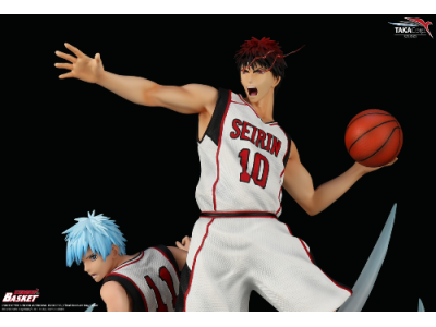 KUROKO'S BASKET - Tetsuya & Taiga "White Jersey" - Statuette 41cm
