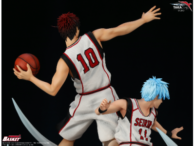 KUROKO'S BASKET - Tetsuya & Taiga "White Jersey" - Statuette 41cm