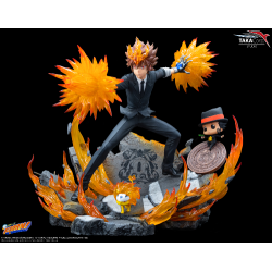 REBORN - Tsuna, Reborn & Natsu - Statuette 37cm 2