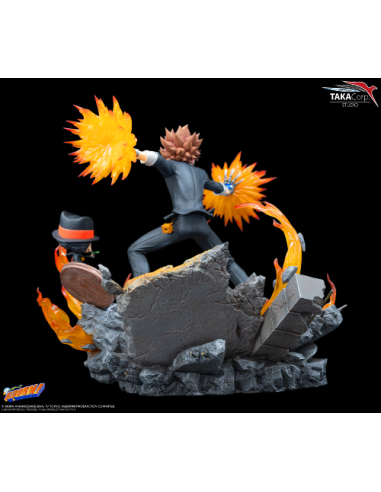 REBORN - Tsuna, Reborn & Natsu - Statuette 37cm