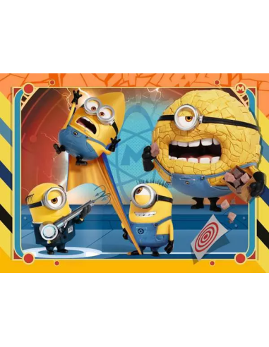 MOI MOCHE ET MECHANT 4 - 4 Puzzle 12/16/20/24P...