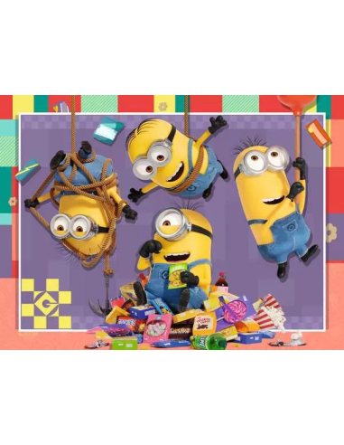 MOI MOCHE ET MECHANT 4 - 4 Puzzle 12/16/20/24P...