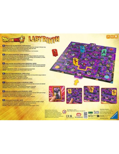 DRAGON BALL SUPER - Jeu de Plateau Labyrinth