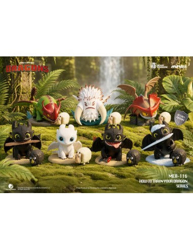 DRAGON - Set 6 Figurine 8.9cm