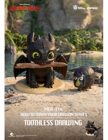 DRAGON - Set 6 Figurine 8.9cm