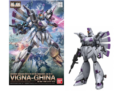 GUNDAM - RE/100 1/100 MS XM-07 Vigna-Ghina - Model Kit