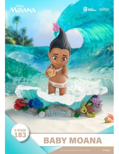 VAIANA - Bébé Vaiana - Diorama D-Stage 11.3cm