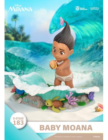 VAIANA - Bébé Vaiana - Diorama D-Stage 11.3cm
