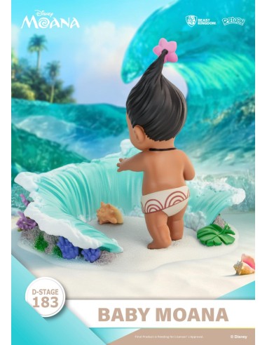 VAIANA - Bébé Vaiana - Diorama D-Stage 11.3cm