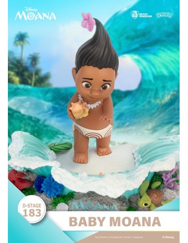 VAIANA - Bébé Vaiana - Diorama D-Stage 11.3cm
