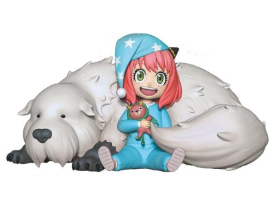 SPY X FAMILY - Anya & Bond dort - Tirelire PVC 18cm