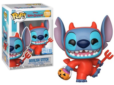 LILO & STITCH - POP Disney N° 1701 - Stitch en diable avec Chase