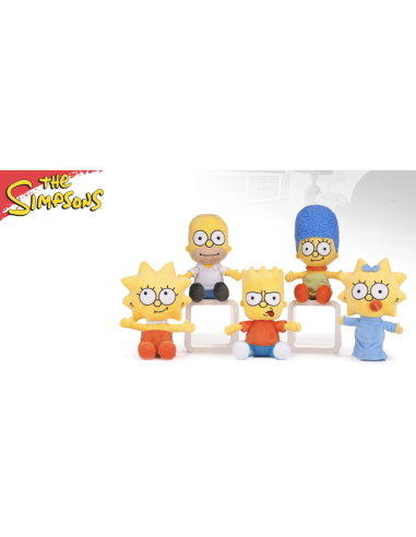 LES SIMPSONS - Assortiment de 24 Peluches - 5...