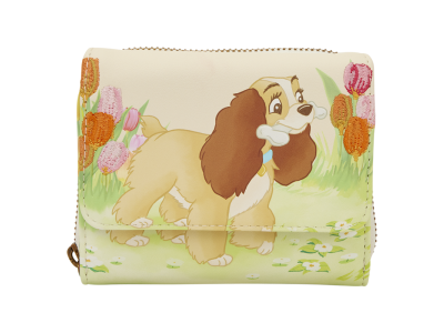 LA BELLE ET LE CLOCHARD - Pastel Tulip - Portefeuille LoungeFly