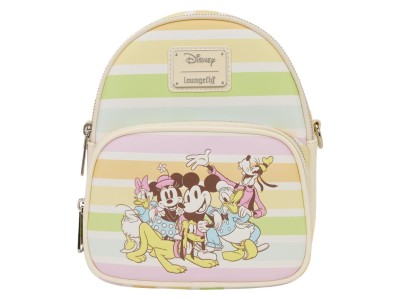 MICKEY & AMIS - Rainbow stripes - Sac bandoulière Loungefly