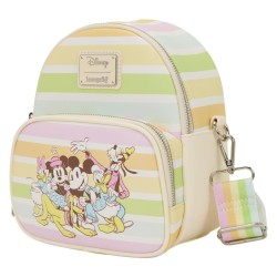 MICKEY & AMIS - Rainbow stripes - Sac bandoulière Loungefly 2