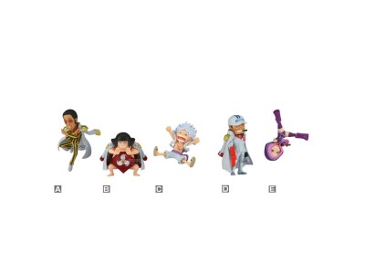 ONE PIECE - WCF Egghead 6 - Assortiments 12 Figurine 6cm